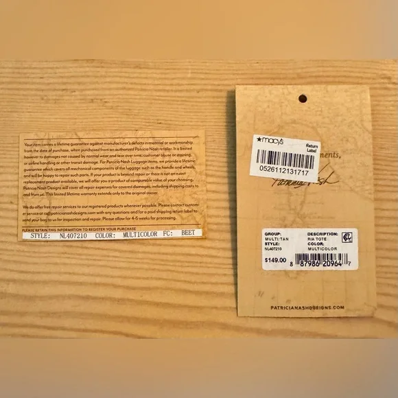 Patricia Nash Ria Patina Tote Spring Multi - Picture 10 of 11